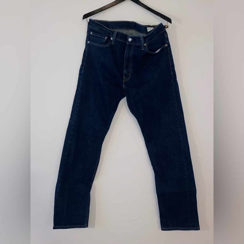 Mens Levi’s 513 36x32 dark wash